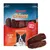 Rocco Chings Originals, 100% Beef, The original taste! Verpackung mit getrockneten Fleischstreifen und Hundebild.