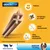 DENTASTIX, conținut scăzut de grăsimi, 82 calorii per baton, fără adaos de zahăr, fără arome artificiale. GESCHMACK. MEDIUM 10–25 kg. Text în germană.