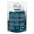 Obal Wild Freedom Pure Fillet, 100 g. Viditelný text ve více jazycích, recyklační symboly, složení a informace o produktu na zadní straně obalu.