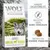WOLF OF WILDERNESS ADULT GREEN FIELDS, haute digestibilité, recette 100 % sans céréales, riches en viande fraîche, croquettes visibles, pour toutes races et tailles de chiens.