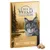 Wild Freedom adventskalender met afbeelding van een kat, tekst: 'Dreaming of a Wild Christmas', drie stukjes kattensnack zichtbaar rechtsonder.