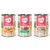 Feringa Classic wet food for cats, varieties: poultry with carrots and dandelion, lamb with rabbit, cranberries and watercress, turkey with salmon, zucchini and watercress, 400g.