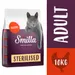Smilla Dry Cat Food Economy Packs 2 x 10kg - Adult Sterilised - Poultry