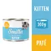Smilla Kitten Kattenvoer 6 x 200 g - met Kip