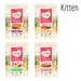 Feringa Classic Meat Menü Kitten Pliculețe 12 x 85 g - Pachet mixt 2: Pasăre, Curcan & iepure, Pui și păstrăv, Somon & curcan