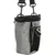 Grey bag with zip, mesh compartment and carabiner. Trixie brand visible on red label.