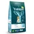 Sac Yarrah Bio Organic Puppy, 28 % protéines, 18 % matières grasses, avec poulet, avoine, protéine de riz et huile de poisson MSC. Labels bio et durabilité visibles sur l’emballage.