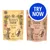 Two packs of Rosie's Farm Absolute Bliss Sticks for adults, one chicken flavour and one beef flavour, each 50g. Blue circle with white text reads 'Try Now'. Two packs of Rosie's Farm Absolute Bliss Sticks for adults, one chicken flavour and one beef flavour, each 50g. Blue circle with white text reads 'Try Now'.