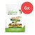 Natural Trainer Nutrisnack, 100% Huhn, gefriergetrocknet, ohne Farbstoffe, Konservierungsstoffe und Zuckerzusätze. Packung mit 6 Stück für mittelgroße bis große Hunde.