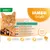 IAMS Delights Land & Sea Collection en gelée, 12x85g : thon et hareng, saumon et truite, dinde et canard, agneau et foie. Pour chats adultes 1+. Complete nutrition, irresistible taste.