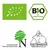 Bio-sertifikaatti EG-luomuasetuksen mukaisesti, EU-luomulogo, Bundesverband Naturkost Naturwaren, valmistettu ilman eläinkokeita.