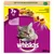 whiskas 7+ Jahre, 800 g. Recycelbare Verpackung. mit Huhn, Lecker gefüllte Knackits mit Klp. Unterstützt die Vitalität. Billede af kat og fyldte foderstykker.