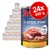 Lot de 24 boîtes Rocco Classic Pork 400 g, avec bœuf et poulet. Texte visible : 100 % fresh ingredients & grain-free recipe, with beef & chicken, mit Rind & Huhn, avec bœuf et poulet.