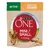 Confezione Purina ONE Mini/Small <10 kg Active, reich an Huhn. Immagine di cane piccolo, ciotola con cereali e pezzi di pollo visibili sulla confezione.