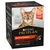 Кутия Purina Pro Plan Multivitamins+ за котки, 120 г прах. Видими надписи: With vitamin complex, B1, B2, B5, B12. Снимка на котка отпред на опаковката.