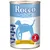 Rocco Sensitive Huhn & Kartoffeln, 400 g. Getreidevrij, hypoallergeen, kracht & energie. Single protein. Tekst in Duits, Engels en Frans zichtbaar op het blik.