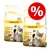 Porta21 Feline Finest Adult Cat, 10kg, mit 88% tierischem Protein und 12% pflanzlichem Protein. Geflügel & Fisch mit wertvollen Kräutern. Rabattzeichen sichtbar.