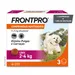 Frontpro comprimidos antiparasitários para cães de 2 a 4 kg - 3 comprimidos