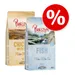 Purizon kattenvoer, varianten Fish en Chicken with Fish, zichtbaar: 70% dierlijke ingrediënten, 30% fruit & groente, 0% granen, verpakking 400 g, kortingssymbool (%)