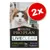 Purina Pro Plan LiveClear Sterilised Adult 1+ Rich in Turkey, lot de 2. Texte visible : 'Helps reduce allergens on cat hair*'. Emballage avec photo de chat. Purina Pro Plan LiveClear Sterilised Adult 1+ Rich in Turkey, lot de 2. Texte visible : 'Helps reduce allergens on cat hair*'. Emballage avec photo de chat.