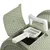 Toilette per gatti Curver - verde: L 51 x P 38,5 x H 39,5 cm