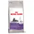 Royal Canin Sterilised 7+ pienso para gatos esterilizados mayores de 7 años. Texto visible: Vitality Support, Weight control, Renal health. Imagen de un gato gris en el envase.
