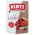 Rinti Kennerfleisch mit Lamm, getreidefrei. Rinti seit 1983 Original schonend zubereitete Fleischmahlzeit.