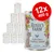 Lot de 12 boîtes Rosie's Farm Tender Dinner Chicken & Salmon Senior, 400 g chacune. Illustration de chat et fleurs sur l’emballage, mention Grain-Free Recipe visible. Lot de 12 boîtes Rosie's Farm Tender Dinner Chicken & Salmon Senior, 400 g chacune. Illustration de chat et fleurs sur l’emballage, mention Grain-Free Recipe visible.