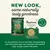 Announcement showing Applaws chicken breast with asparagus packaging changing to a new design, stating the product inside remains the same despite different packaging.