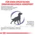 Texte en allemand : Für einen spezifischen Ernährungszweck konzipiert. Informations sur la digestion, le poids et l’état de la peau/du pelage du chien après castration.
