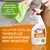 Nature's Miracle Oxy Formula Détachant pour taches incrustées, solution pour les taches et odeurs tenaces, non toxique pour les animaux ou l'environnement selon l'indication de l'image.