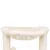 Cat tree with white plush bed and sisal-wrapped posts, suitable for cats to lie and scratch.