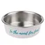 TIAKI Edelstahlnapf "In The Mood For Food" - 2 x 450 ml, Ø 14 cm
