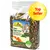 JR Farm Super nourriture pour rongeurs, mélange visible dans un sachet transparent, étiquette multilingue, pastille verte «Food Classic», badge jaune «Top Seller» en anglais.