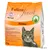 Sac de croquettes Feline Finest Porta 21 Kitten, 2 kg, pour chaton. Texte visible en anglais et allemand sur les ingrédients et bienfaits. Photo d’un chat gris tigré sur l’emballage.