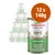 12 latas de 140 g de Almo Nature HFC Natural, atum do Pacífico. Texto visível: 'pet food + amore', 'cat food made with natural ingredients originally fit for human consumption'. 12 latas de 140 g de Almo Nature HFC Natural, atum do Pacífico. Texto visível: 'pet food + amore', 'cat food made with natural ingredients originally fit for human consumption'.