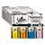 Sheba Nature's Collection kattenvoer, 96 x 85 g. Vier verschillende smaken zichtbaar op de verpakking. MSC-keurmerk en recyclebaar symbool aanwezig.