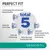 Perfect Fit total 5. Поддержка иммунитета, здоровые мочевыводящие пути, пищеварение, кожа и шерсть, контроль веса. Текст на немецком языке. Senior 11+.