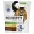 Sachet Perfect Fit Senior 7+ Chats stérilisés, riche en poulet. Texte visible : supports whole body health, total 5, avec prébiotiques naturels, made with high quality ingredients. Sachet Perfect Fit Senior 7+ Chats stérilisés, riche en poulet. Texte visible : supports whole body health, total 5, avec prébiotiques naturels, made with high quality ingredients.