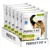 Lot de sachets Perfect Fit Senior 7+ pour chat, riche en poulet, visible sur l’emballage : supports whole body health, total 5, made with high quality ingredients.