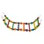 Pont suspendu TIAKI XL pour oiseaux - L 84 x H 18 cm Pont suspendu TIAKI XL pour oiseaux - L 84 x H 18 cm