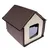 TIAKI Bola Heated Cat House - 48 x 42 x 45cm (L x W x H)