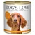Dog's Love Feine Kost für feine Hunde. Sorte: Pute mit Apfel, Zucchini & Walnussöl. Getreidefreie Rezeptur, 55% Fleischanteil, Made in Austria.
