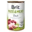 Экономупаковка Brit Paté & Meat, 12 x 400 г - Утка