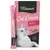 Miamor Cat Cream Malt anti-haarbal, verpakking met witte kat, 6x15g, tekst: '+ Malt-extract', stick en doos zichtbaar. Miamor Cat Cream Malt anti-haarbal, verpakking met witte kat, 6x15g, tekst: '+ Malt-extract', stick en doos zichtbaar.