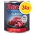 Konzerva Rocco Classic Pure beef 800 g, nápis 24x, 100% fresh ingredients & grain-free, Pure beef, Rind pur, Bœuf pur, obrázek hovězího masa Konzerva Rocco Classic Pure beef 800 g, nápis 24x, 100% fresh ingredients & grain-free, Pure beef, Rind pur, Bœuf pur, obrázek hovězího masa