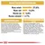 Analytische bestanddelen: ruw eiwit 27,0%, ruw vet 14,0%, ruwe as 5,8%, ruwe celstof 2,7%. Samenstelling en toevoegingsmiddelen per kg staan vermeld.