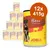 Lot de 12 boîtes JosiDog Sauce Beef, 415 g chacune. Texte visible : BEEF, RIND | BOEUF | WOLOWINA, ADULT, JOSIDOG Powered by Josera Germany, Climate Neutral Production.