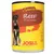 Boîte de nourriture pour chien JosiDog, bœuf en sauce, texte visible : Rind | Bœuf | Wołowina, Adult, Climate neutral production, Powered by Josera Germany, image de chien et vache.