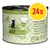 catz finefood N° 605, naturalmente buono, salmone e anatra selvatica, 24x, senza cereali, senza test sugli animali, 95% carne, senza zuccheri aggiunti, testo in varie lingue